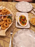 Fischplatte Mit Variationen Aus Dem Meer